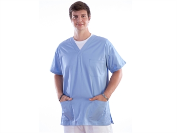 CASACCA - cotone/poliestere - unisex - taglia S azzurra - immagine 6