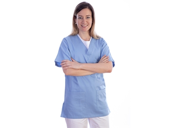 CASACCA - cotone/poliestere - unisex - taglia S azzurra - immagine 5