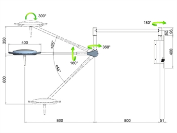 LAMPADA SCIALITICA PENTALED 28 - da parete - immagine 4